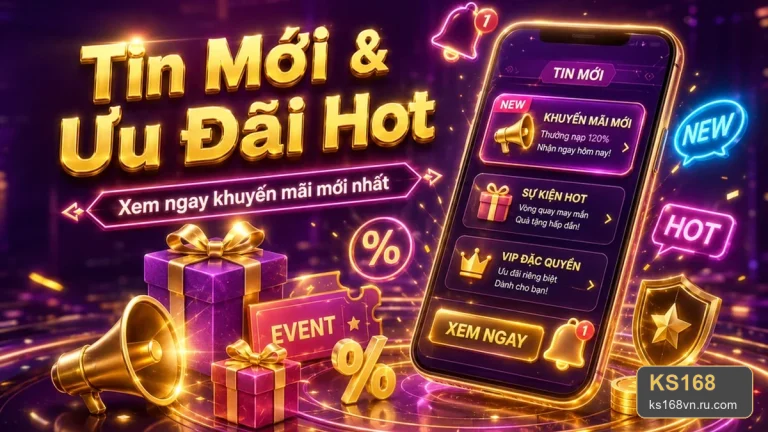 Khuyến mãi KS168: Nhận diện thông báo giả mạo và kênh hỗ trợ chính thức trước khi nhận ưu đãi – ks168vn.ru.com