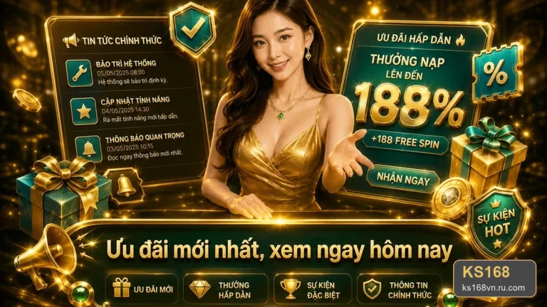Khuyến mãi KS168: Lưu điều khoản và lịch sử trao đổi trước khi nhận ưu đãi – ks168vn.ru.com