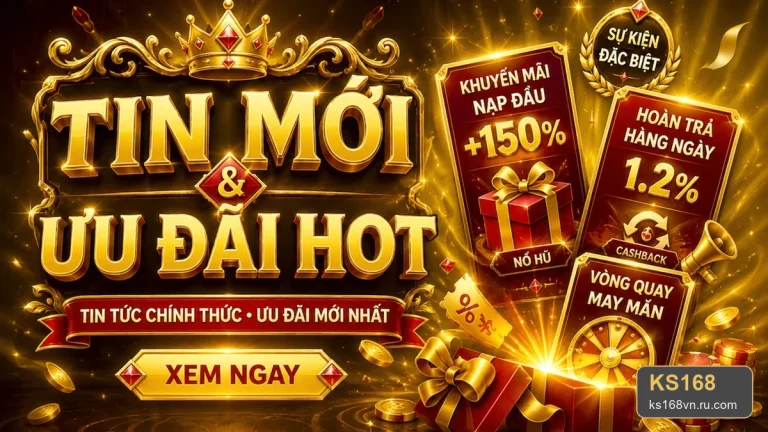 Khuyến Mãi KS168: Tin Mới, Ưu Đãi Và Điều Kiện Doanh Thu Cần Đọc Kỹ Trước Khi Nhận – ks168vn.ru.com