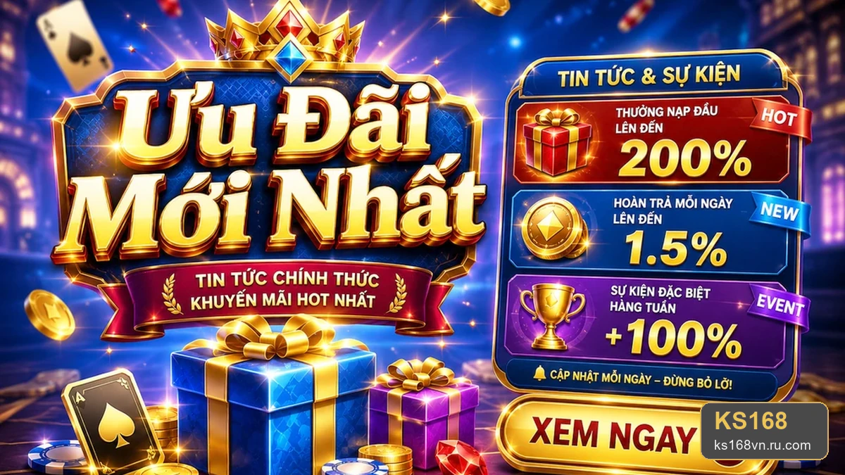 Khuyến Mãi KS168: Xác Minh Tài Khoản Đúng Cách Để Nhận Ưu Đãi An Toàn – ks168vn.ru.com