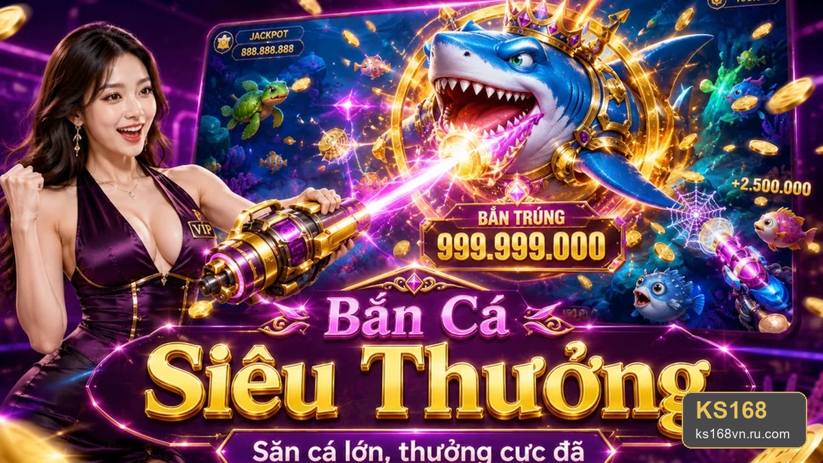 Bắn cá và săn thưởng trên KS168: Trải nghiệm điện thoại mượt mà và thao tác bảo mật cần biết – ks168vn.ru.com
