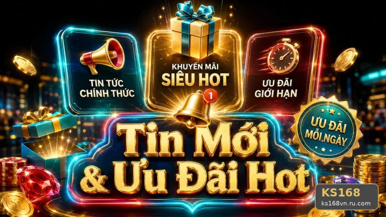 Đọc Chi Tiết Giao Diện Tin Mới Và Ưu Đãi KS168: Áp Dụng Cấu Trúc Mục Tiêu-Chỉ Số-Giới Hạn-Rà Soát Qua Góc Kiểm Chứng Theo Tên Miền ks168vn.ru.com